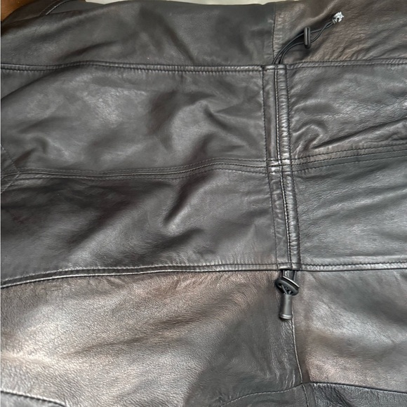 Lamb Skin Leather Jacket Motorcycle - Picture 12 of 12